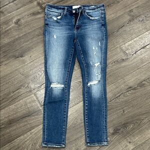 VERVET Distressed Blue Women's Jeans 28